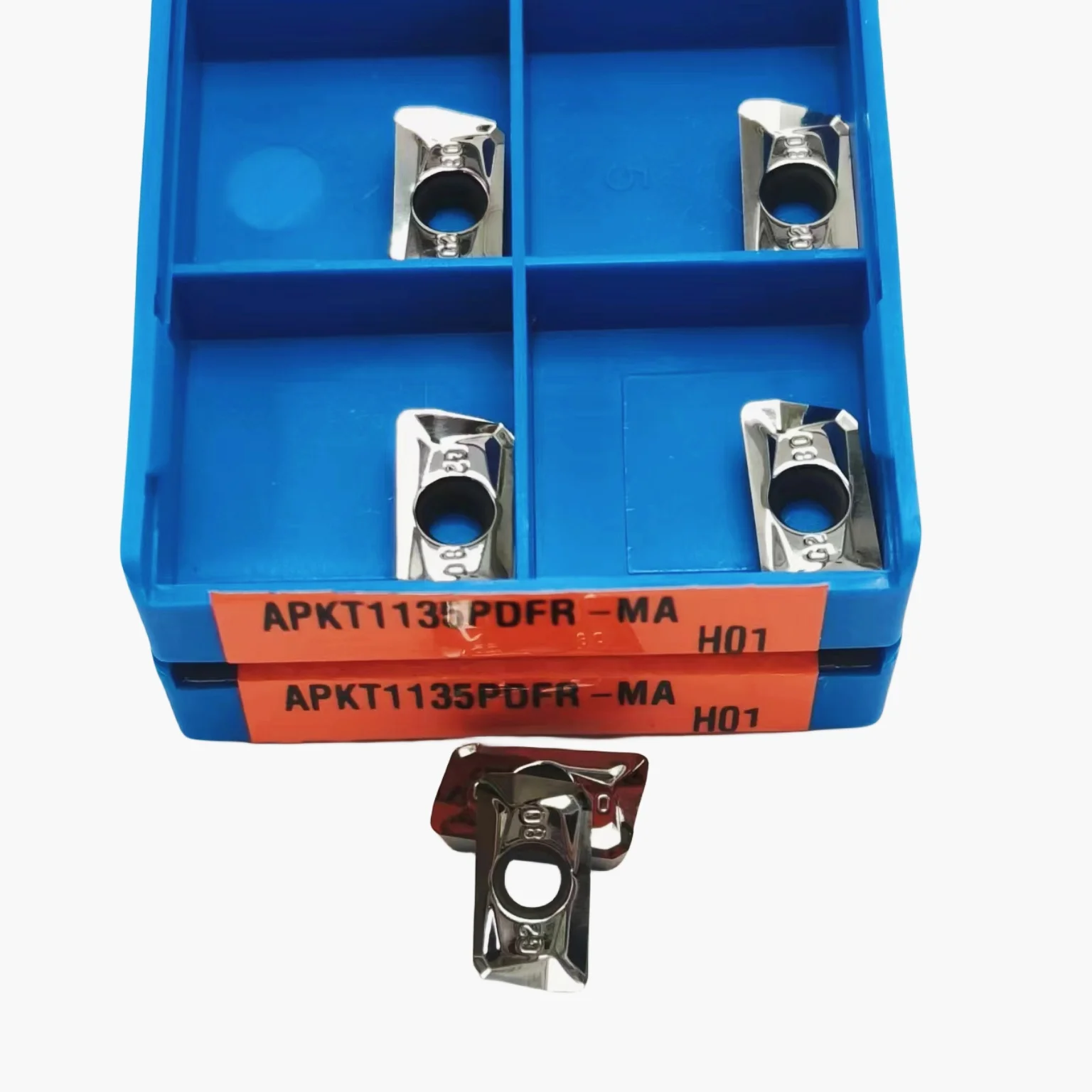 Hoja de aluminio para máquina CNC, herramienta de corte de alta calidad, APKT1135PDFR-MA H01, APKT1135
