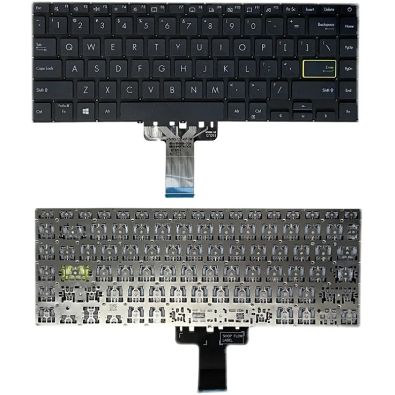 

NEW US Keyboard for Asus VivoBook S14 S433 S433EA S433EQ S433FA S433FL S433JQ X421 Keyboard Black