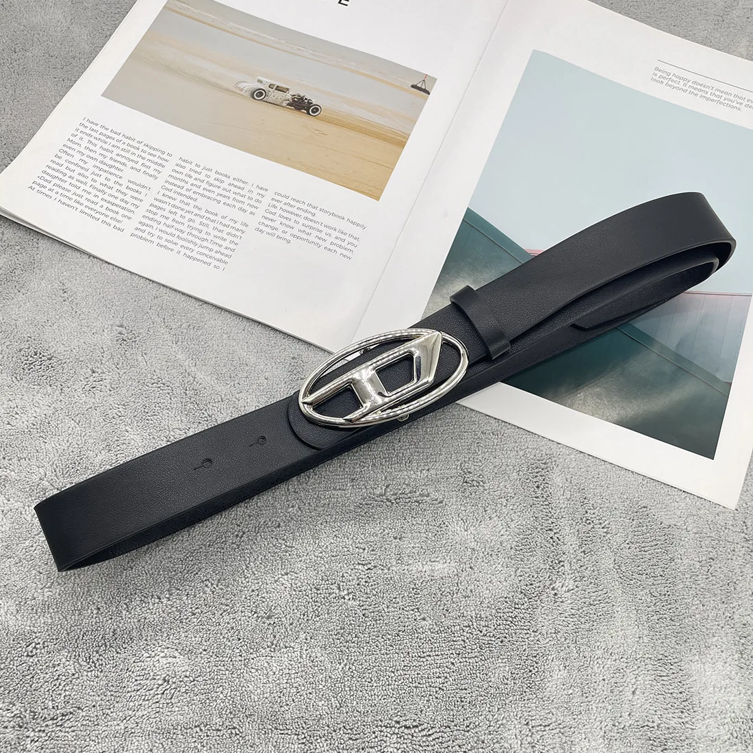 Nuova cintura da donna retrò versione coreana cintura in PU pantaloni da lavoro slim da donna cintura jeans semplice e versatile da donna