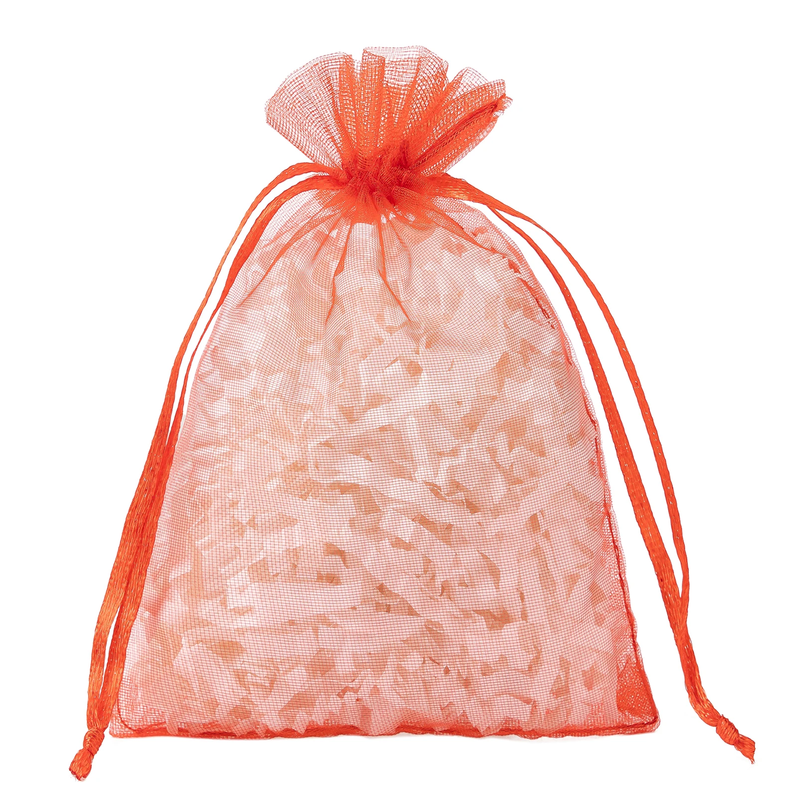 100PCS Premium Quality Sheer Mesh Gift Bags