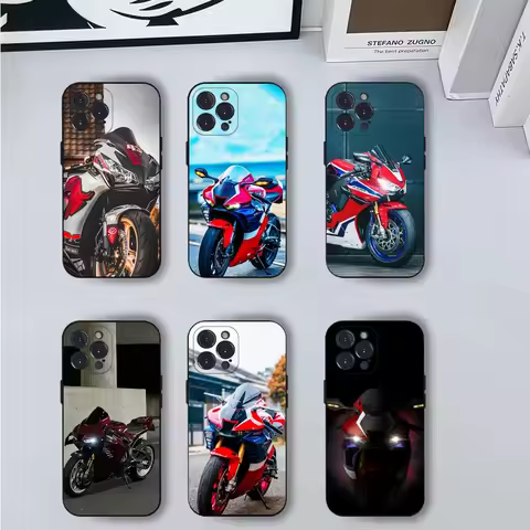 H-HondaS Cbr 1000rr Moto Phone Case Phone Case For iPhone 16,15,14,13,12,11,Pro,X,XS,Max,XR,Plus,Mini Soft Black Cover