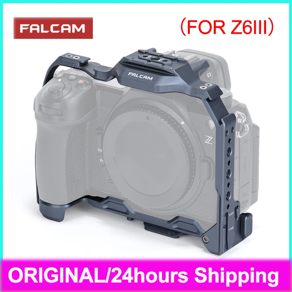 FALCAM Camera Cage for Nikon Z6III Quick Release Multi-interface Aluminum Alloy Camera Protective Case Camera Expansion Accessor