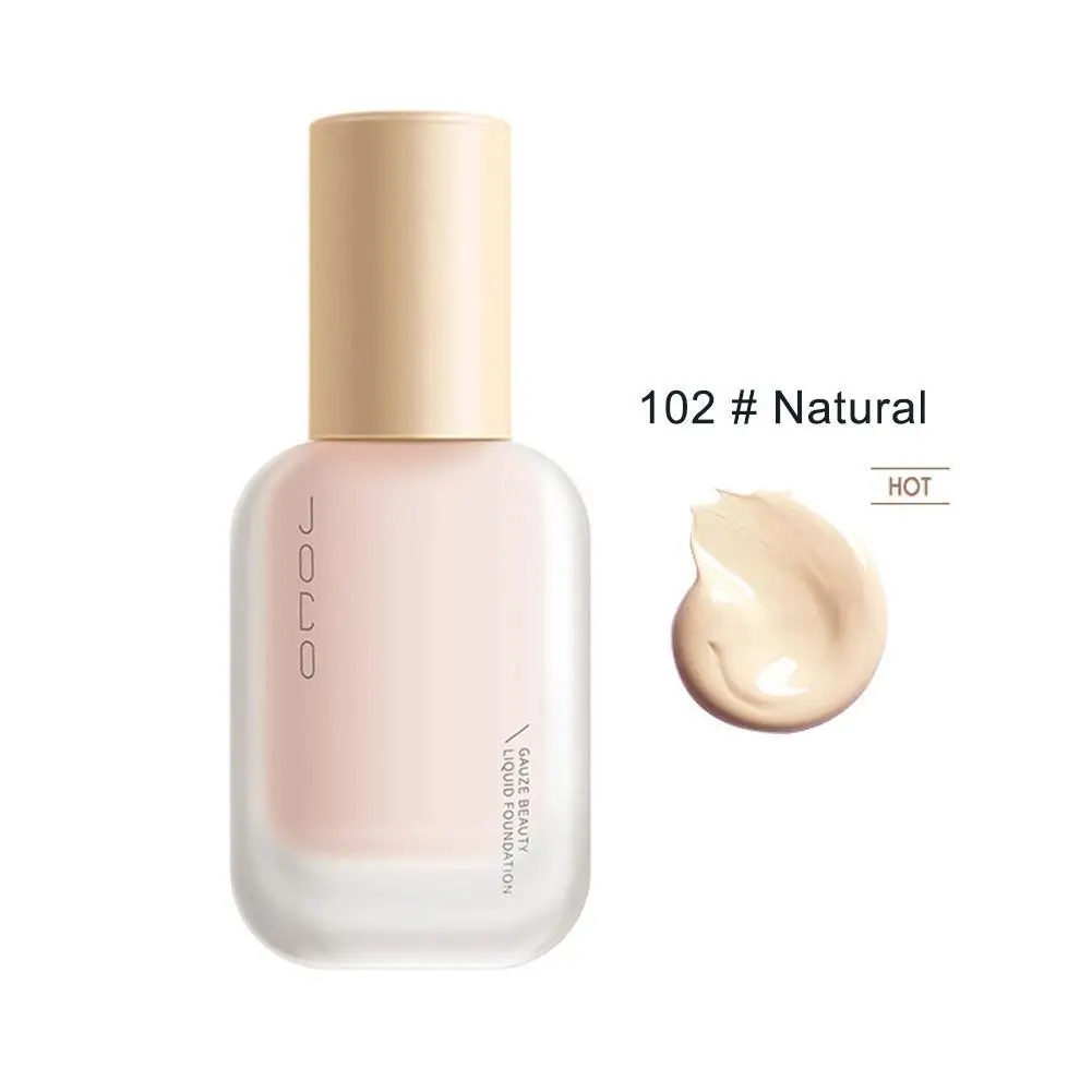 Joco Vloeibare Foundation Crème Huid Hydraterende Concealer Dekking Bb Isolatie Waterdichte Lichtgewicht Crème Make-Up C2t2