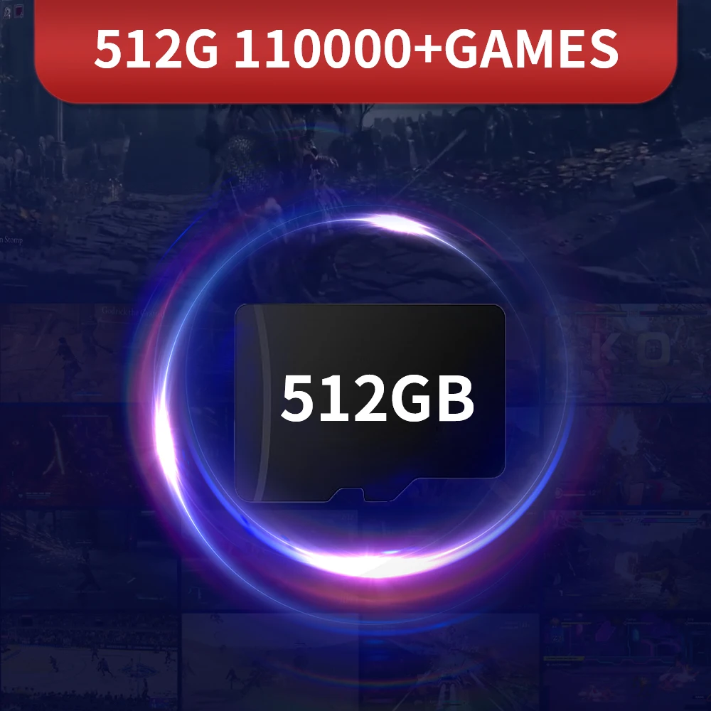 TF بطاقة الألعاب بنيت في 110000 + ألعاب مع 70 + محاكي ل PSP/PS1/NDS/N64/DC/SS/MAME S905X3 تستخدم ل H96 ماكس X3/زائد/T95 ماكس زائد