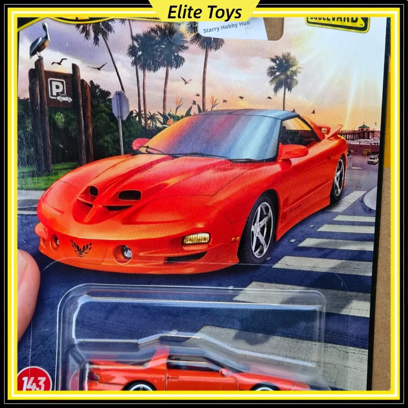 

Hot Wheels Premium Boulevard Alloy 2002 Pontiac Firebird 1:64 Diecast Car Mode Metal Collectible Vehicle Toy Collectors Gift