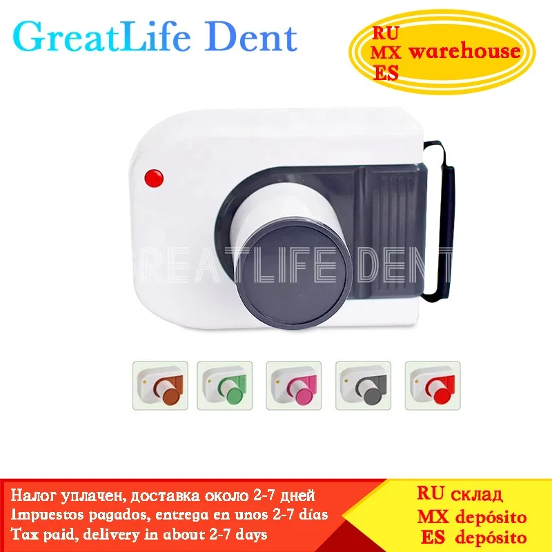 GreatLife Dental Hyperlight X-Ray Unit Portable X Ray Camera Image Rvg Sensor Machine System Rx Camera Mexico RU EU In Stock