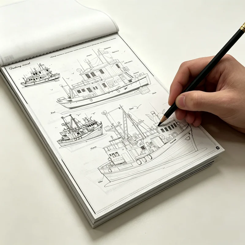 Icebreaker & Ship Coloring Book: Fun Maritime Designs for Kids Great Gift