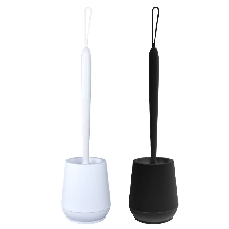 Cepillo de baño para baño, cabezal de cepillo suave sin ángulo muerto, cepillo de limpieza de suelo para el hogar, accesorios de baño