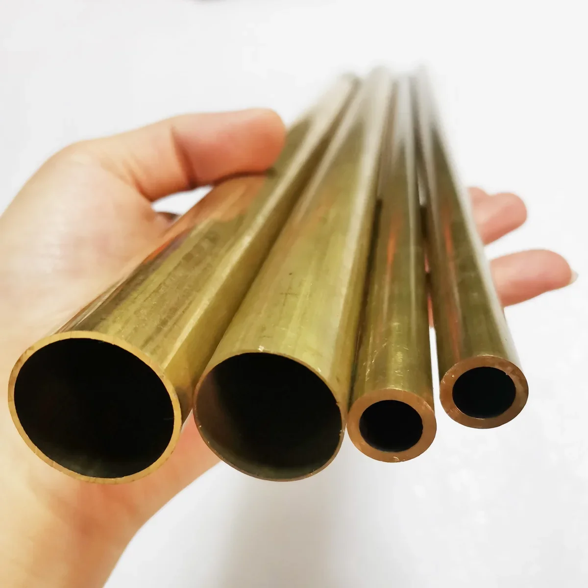 Length 500mm H65 Brass Tube Pipe Metal OD 2mm 3/4/5/6/ 7/8/9/10/11/12/13/14/15/16mm 17mm 18mm 19mm 20mm 25mm 30mm 35mm 40mm