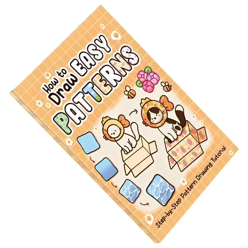 خطوة بخطوة رسم كتاب تعليمي للأطفال المبتدئين رسم المصنف تعلم كيفية رسم كتاب النشاط الفني F19E