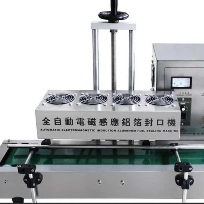 Electric aluminum foil laminated packaging pouch  Automatic Horizontal Continuous Plastic Bag Band Sealing Sealer Machine