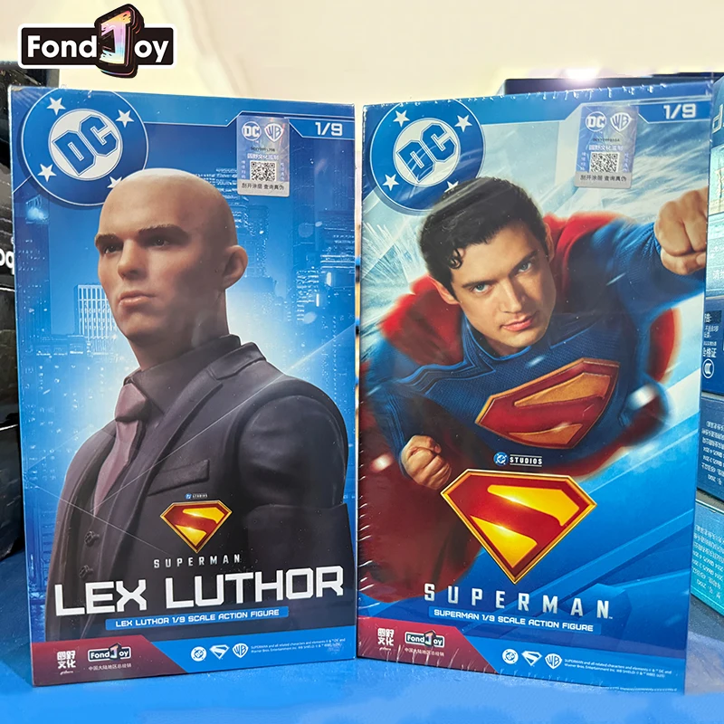 

Fondjoy New Superman Lex Luthor 1/9 Action Figure DC Movie Version Gunn's New Superman Figure Ornaments for Toys and Boys Gifts