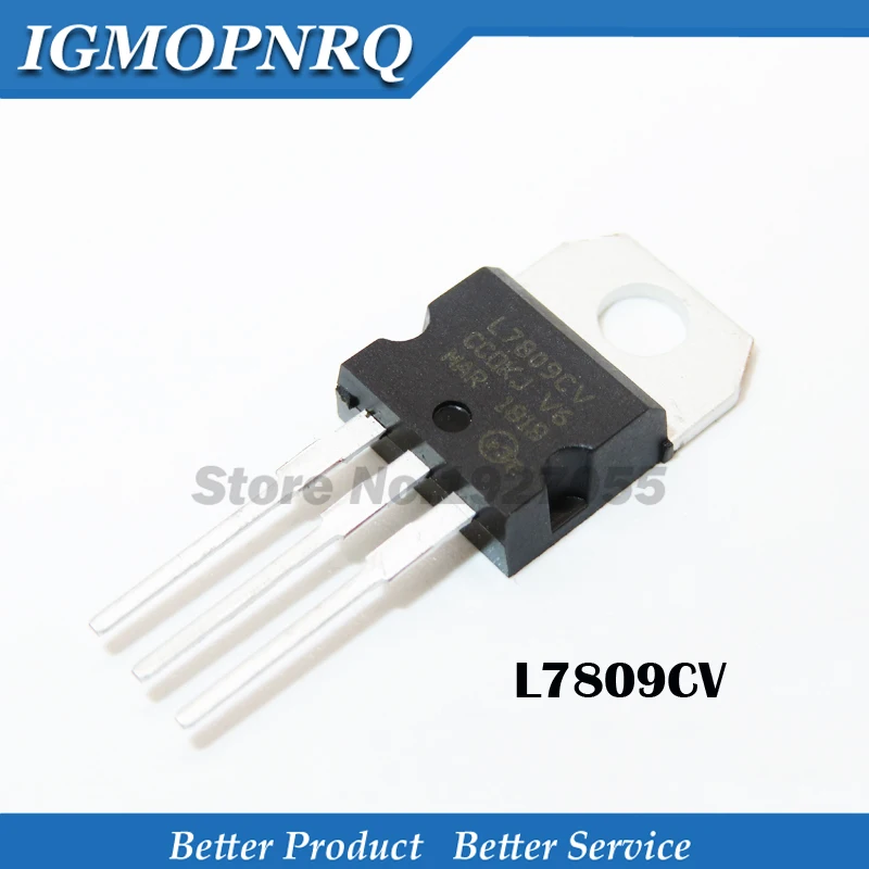 10PCS L7809CV TO220 L7809 TO-220 7809 LM7809 MC7809 7808CV new and  IC