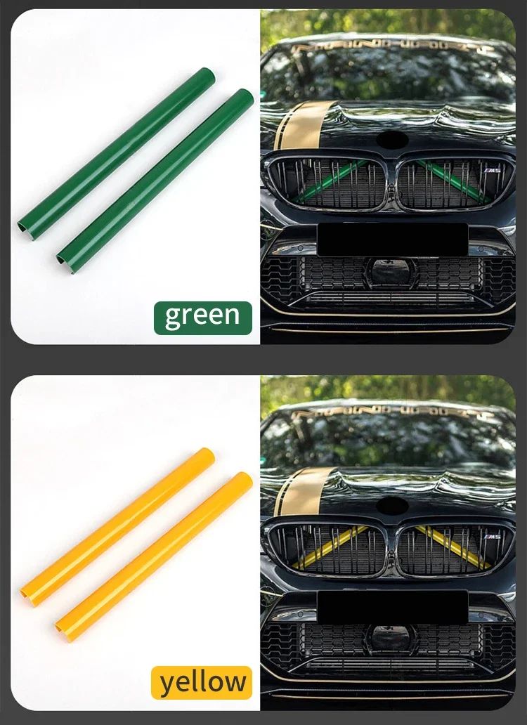 Für BMW X3 X4 X5 G05 F25 F26 G01 G02 2011 ~ 2022 Auto-Styling Frontschürze Kühlergrill Rahmen direkt Installieren Streifen Zubehör – Detail 4
