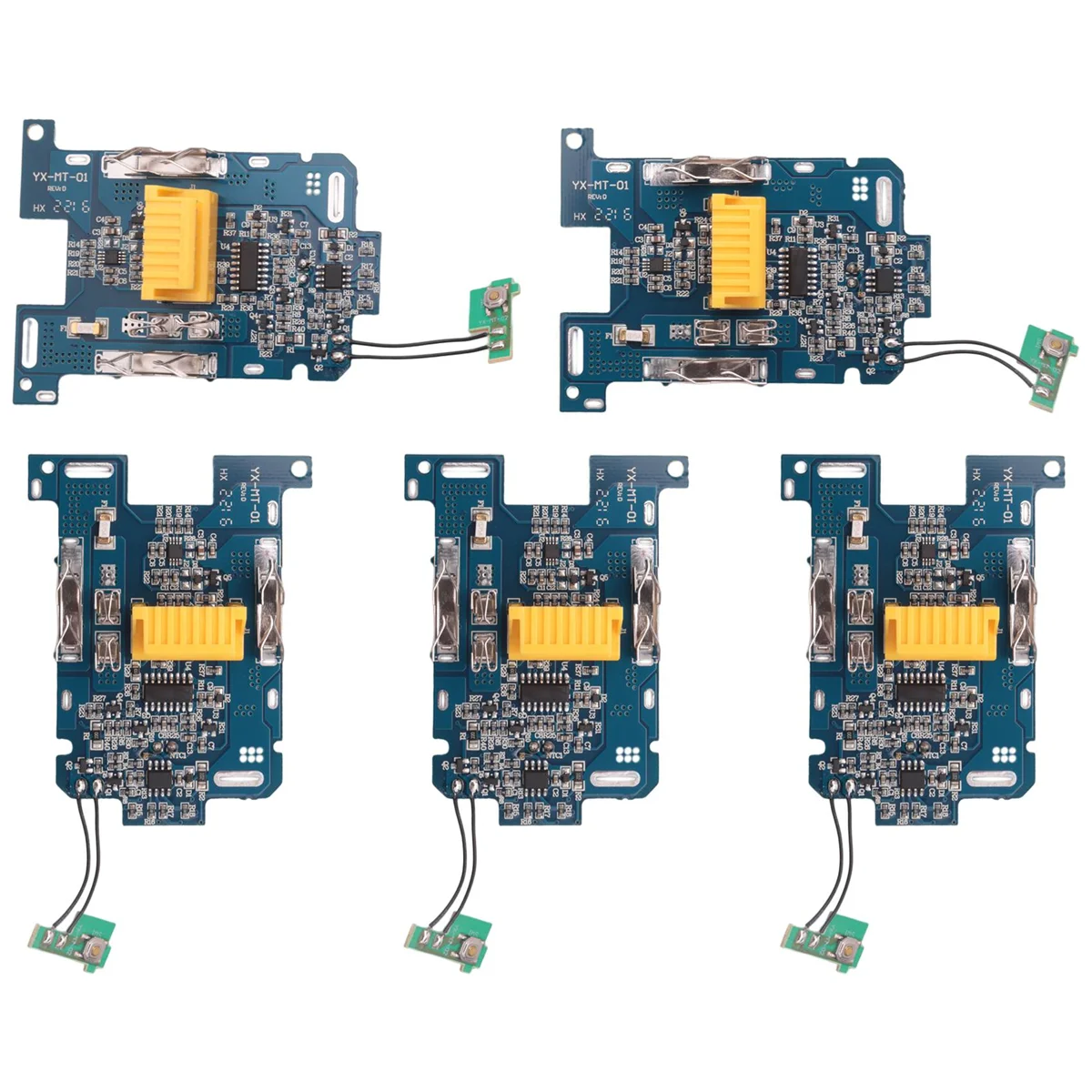 Carte de protection de charge PCB pour Makita, BL1830, Eddie Ion, batterie BMS, outil électrique 18V, BL1815, BL1860, LXT400, Bl1850, 5 pièces