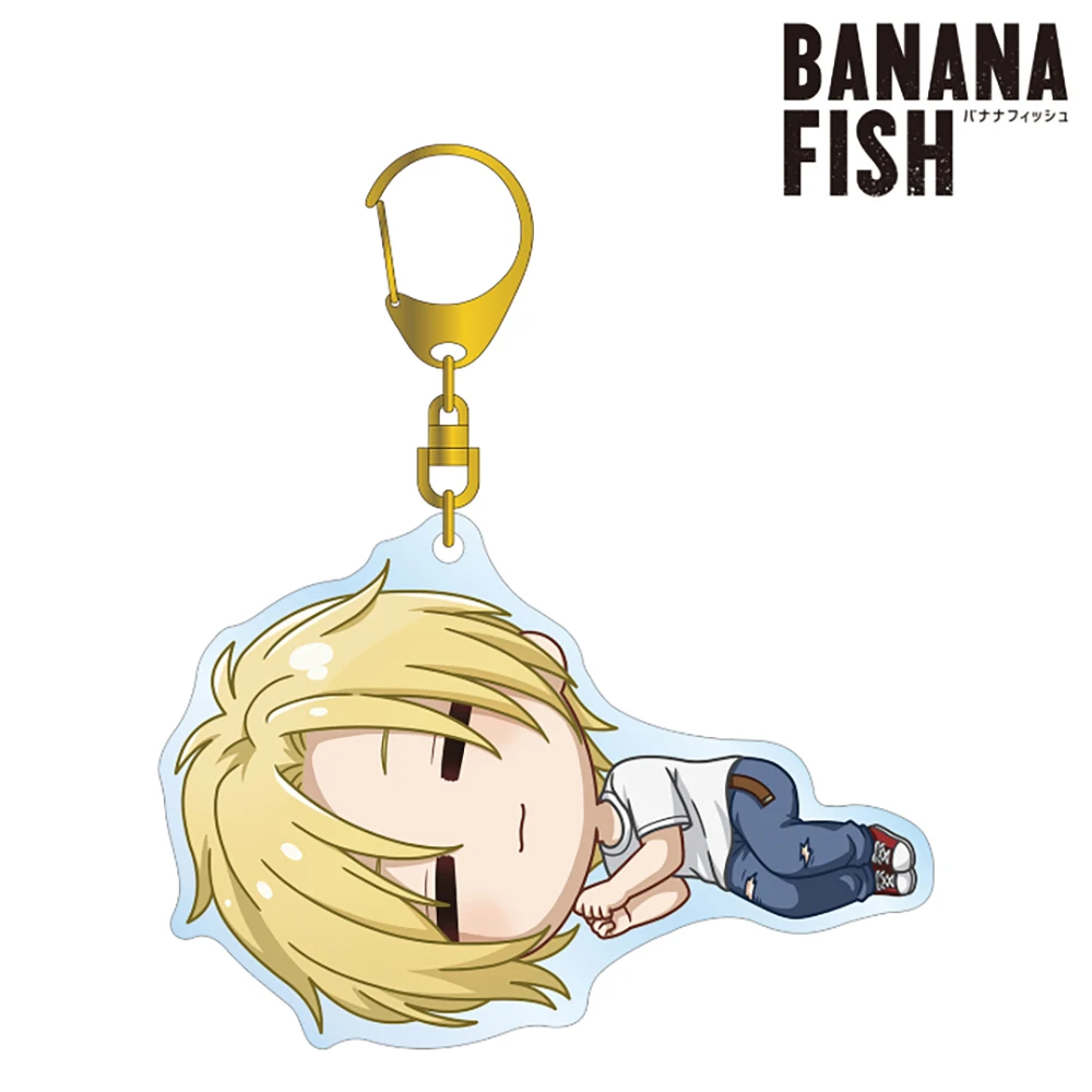 Anime Banana Fish Acrylic Keychain Ash Lynx Okumura Eiji Cartoon