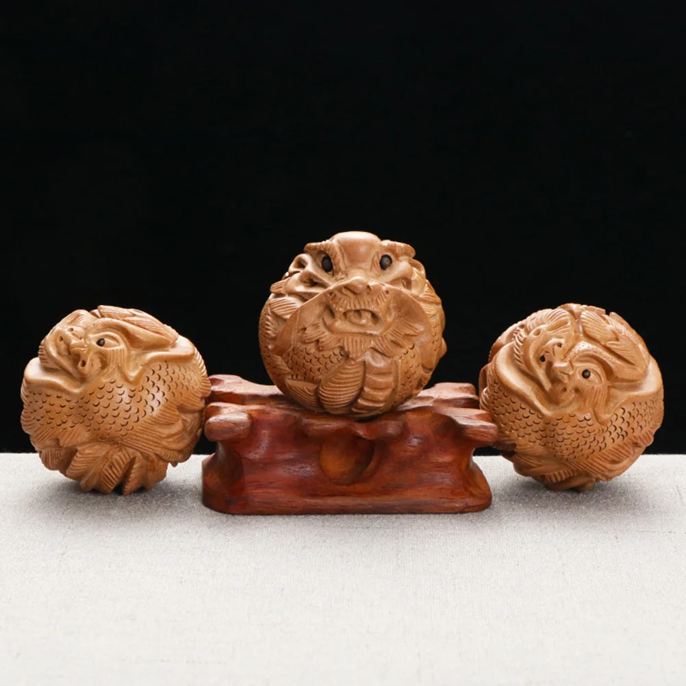 

2 шт. деревянных массажных мячей премиум-класса для тренировки ладоней и рук, инструменты для фитнеса и терапии пожилых людей