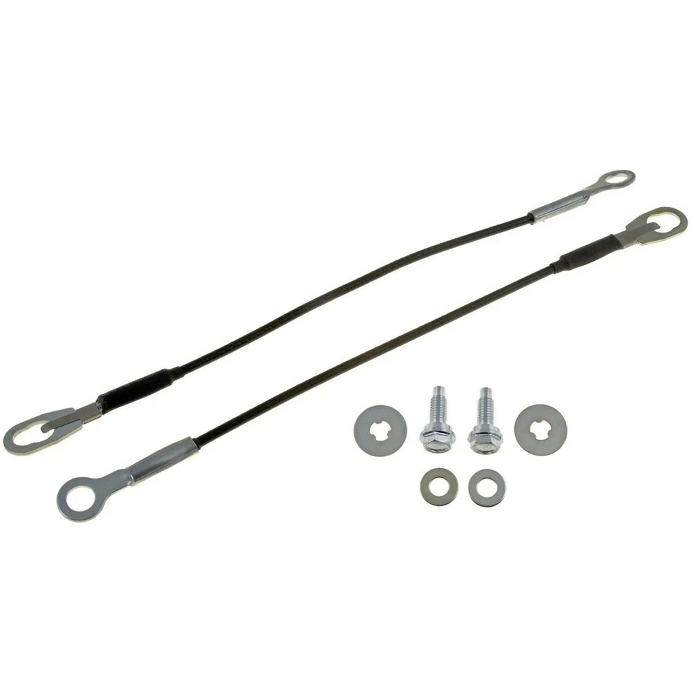 2Pcs Rear Tailgate Cables Lift Gate Support Straps With Bolts For Nissan Frontier 1998-2004 90460-8B400 Automotive Accessories