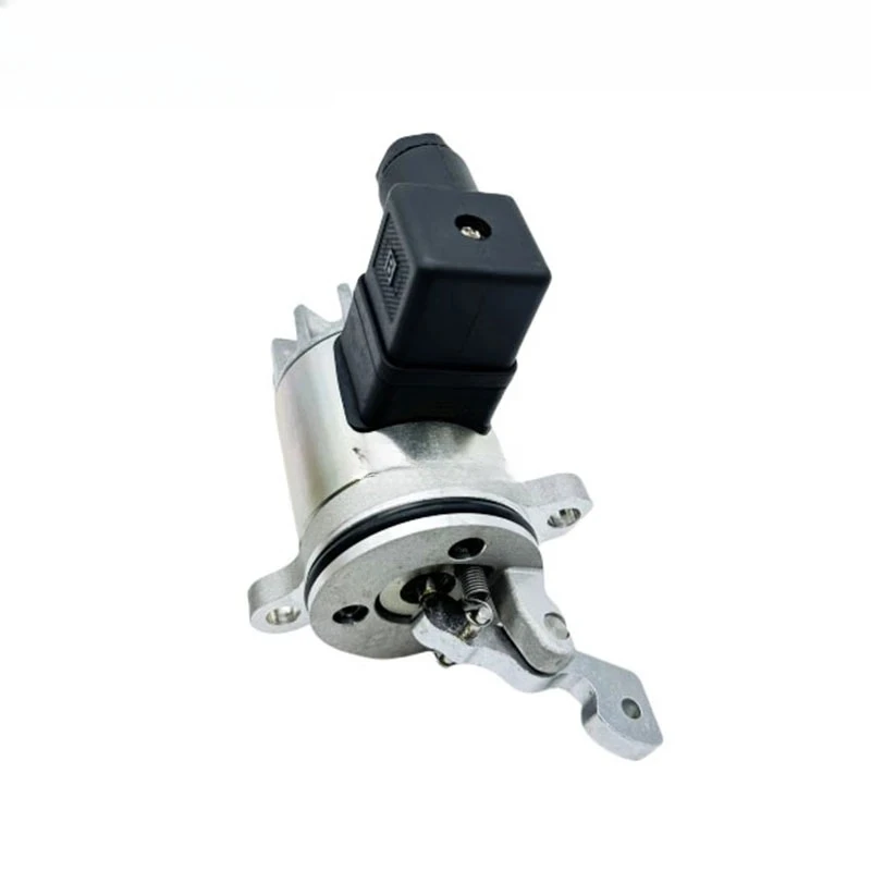 Excavator channel engine flameout solenoid valve 0428-1525 flameout switch, shutdown oil shut-off valve actuator