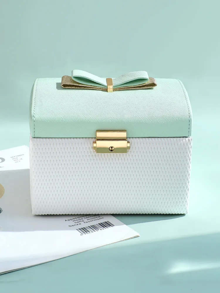 New arrival high-end large-capacity anti-oxidation ring jewelry box