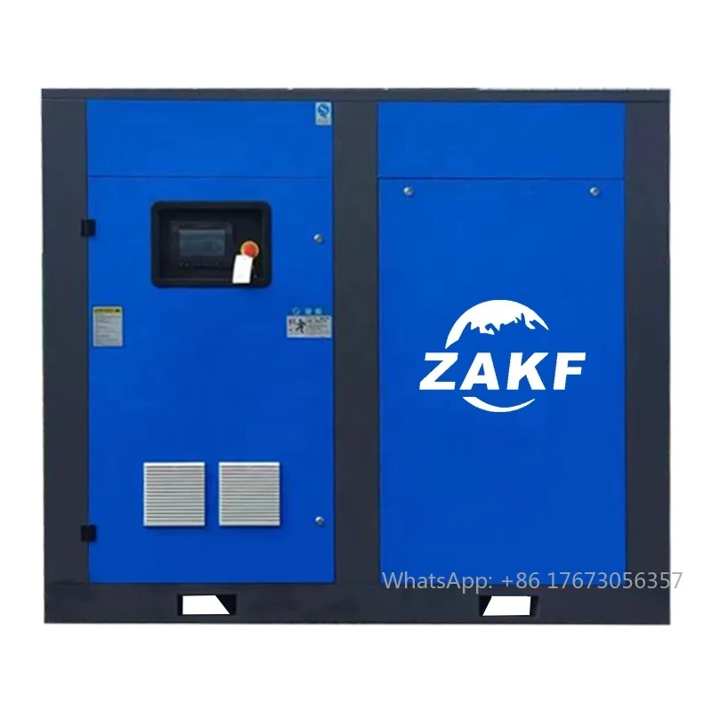 Two Stage Vfd 37kw 55KW 75KW 90KW 110KW 132 160KW Pm Vsd Screw Air Compressors Manufacturer Wholesale Silent Air Compressor