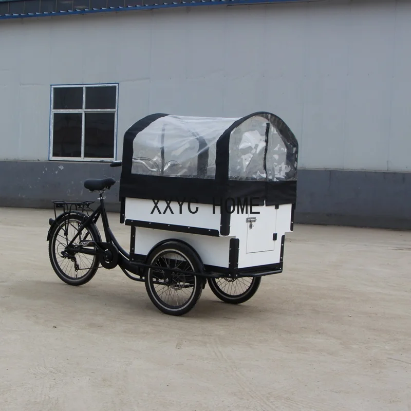 

Gelato Cart Lastenfahrrad Three Wheel Bike Electric Tricycles Cargo Bike Electric Bicycle