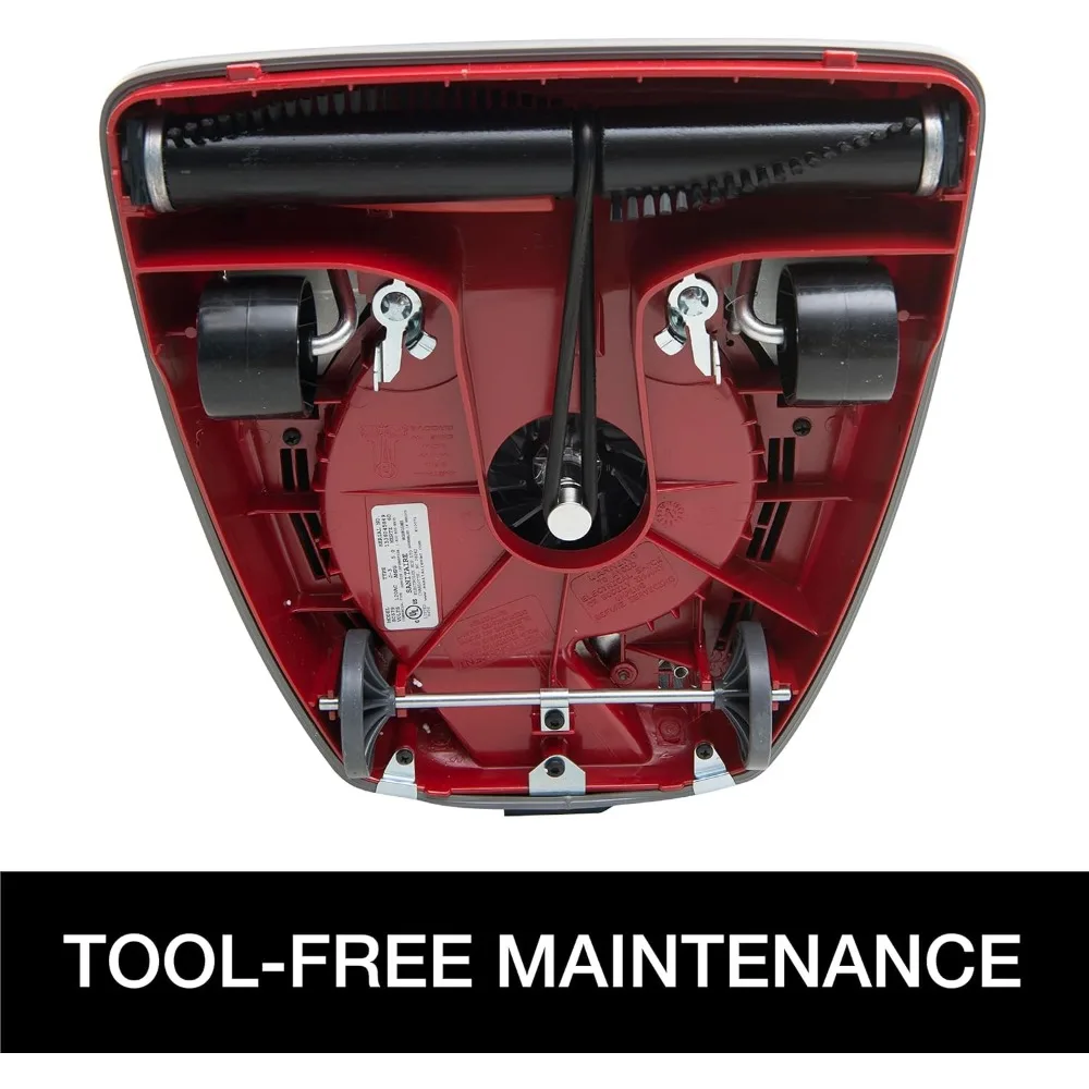 Red Upright Bagged Commercial Vacuum Cleaner