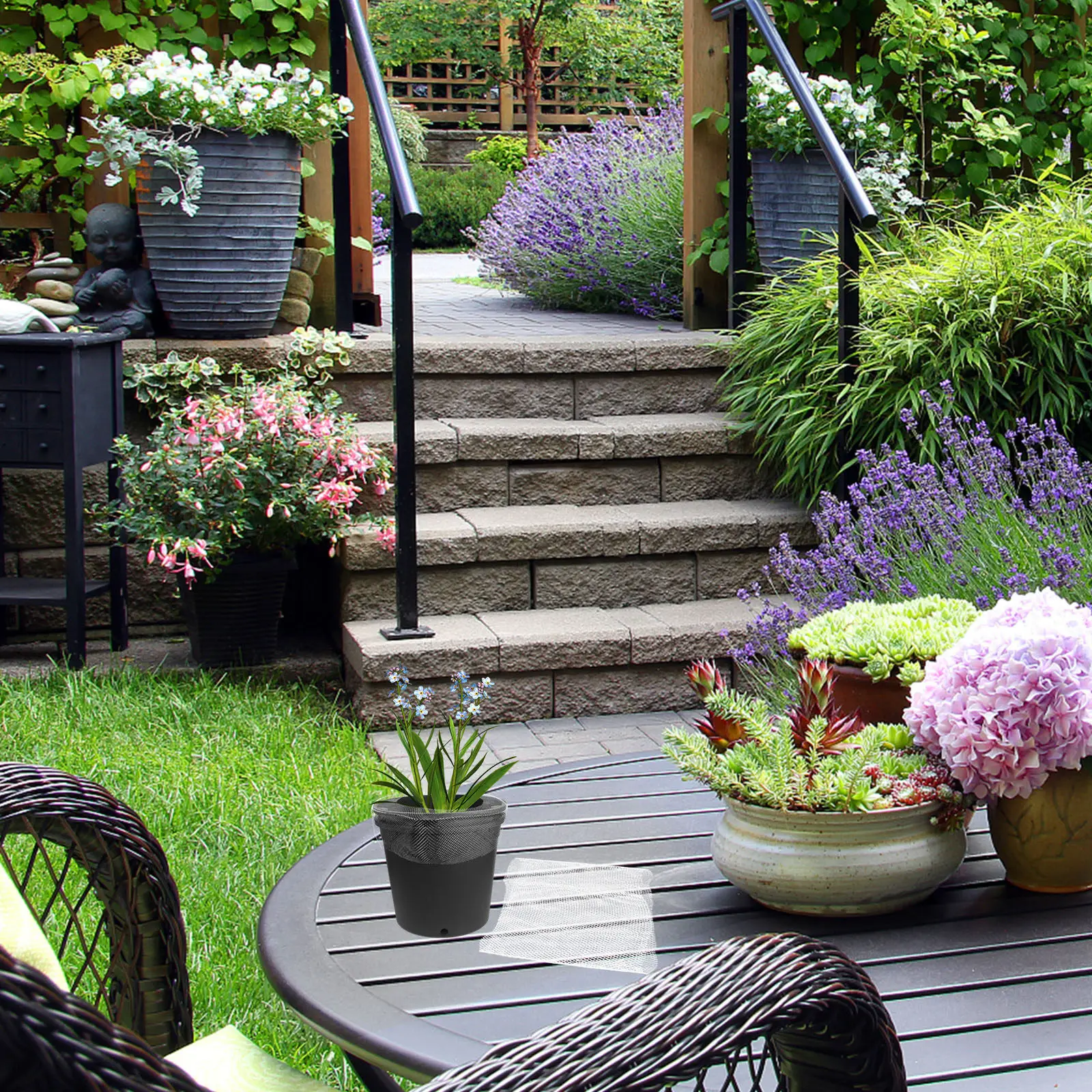 

Сменная эластичная сетка для защиты растений, высокоэластичный чехол для ежедневного использования, сетка для бонсай, сетка для цветочных горшков