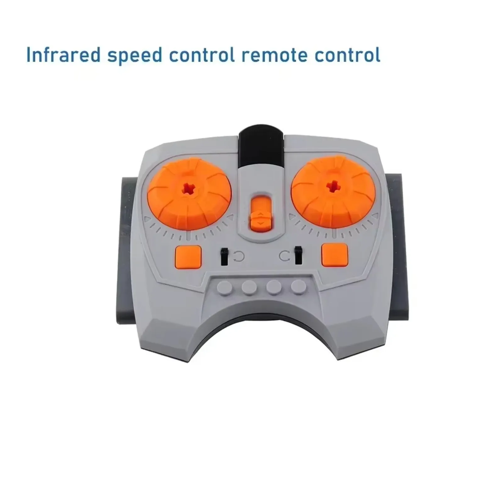 مجموعة وظائف الطاقة لبنات البناء مع صندوق بطارية للتحكم عن بعد بالأشعة تحت الحمراء لمحرك القطار للأطفال