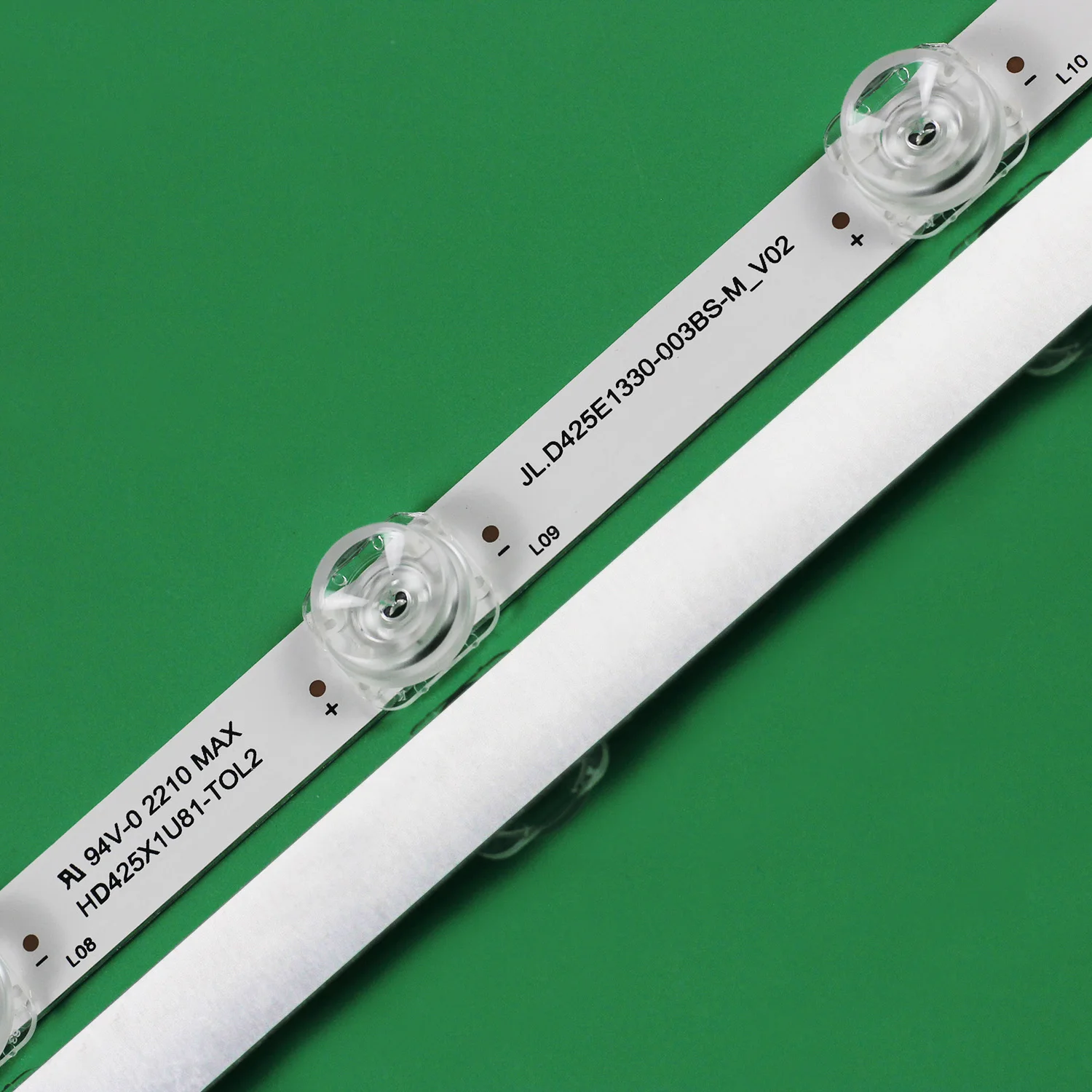 Tira de LED para Hisense 43A72GQ 43A7GQ 43A60GEVS 43A7GQTUK 43A7HQTUK HD425Z6U52-T0L1 SVH425A21 ZD_SSC_D425_4X10