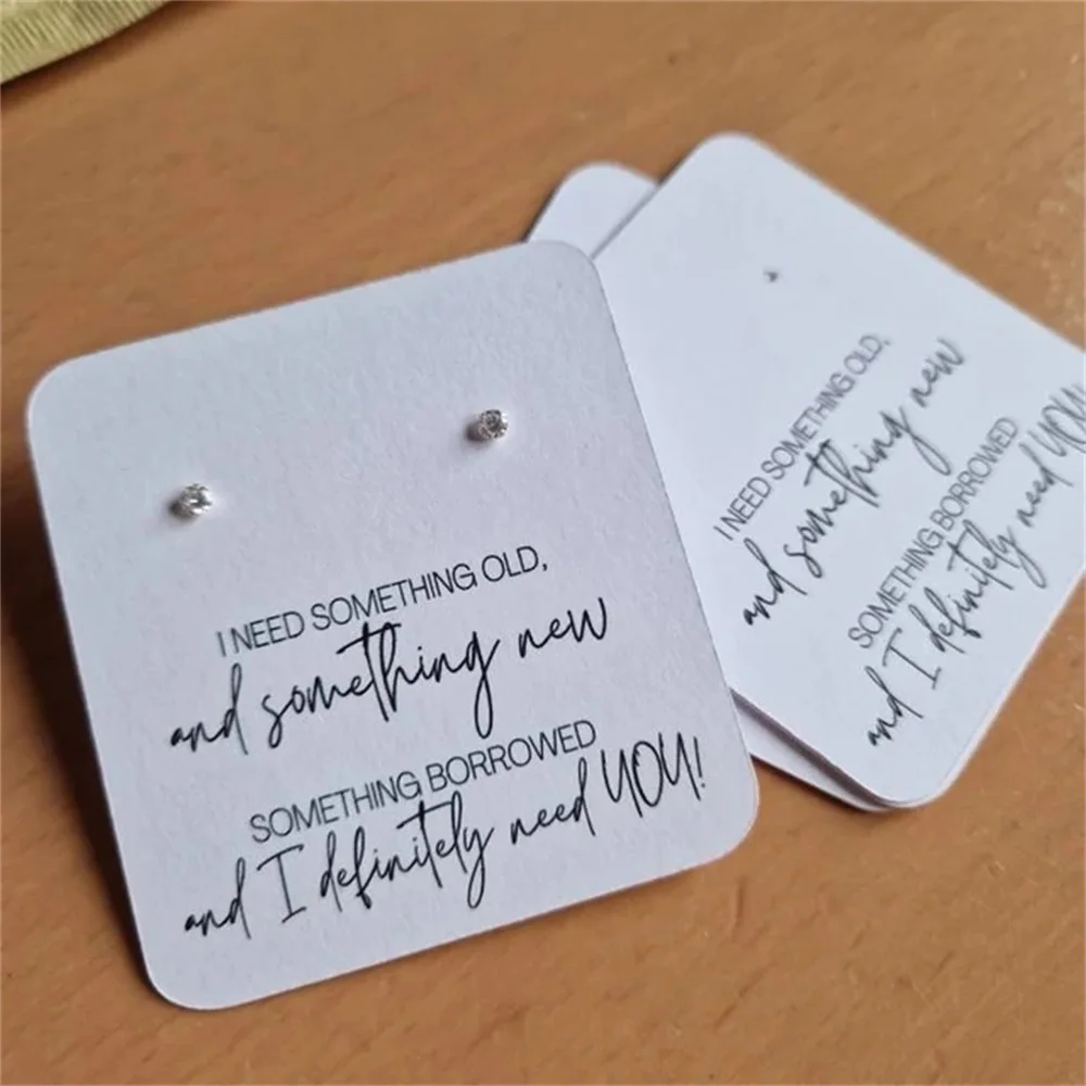 Bridesmaid earring card, I need you, diy bridesmaid proposal, luxury bridesmaid proposal, earring cards for bridesmaid, gifts fo