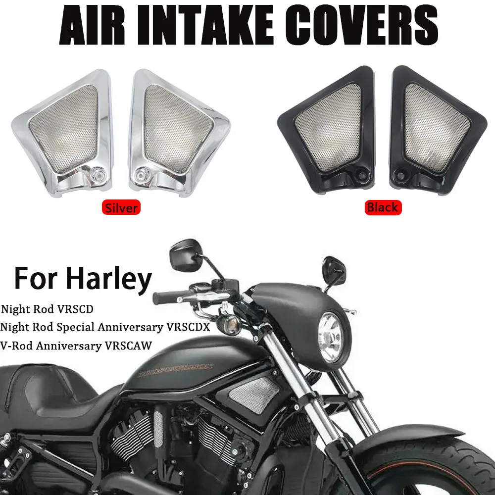 New Motorcycle accessories Air Intake Covers Night Rod Motorbike Airbox Side Frame Cover For Harley Davidson V-Rod Special VRSCD