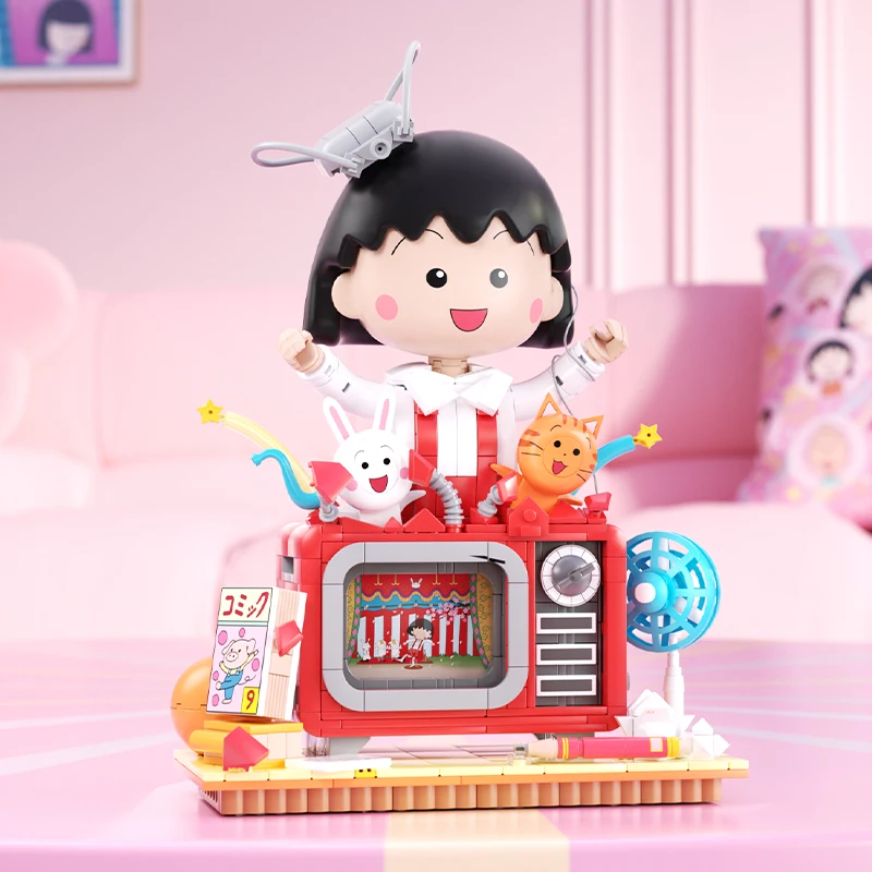 Weekit Chibi Maruko-chan TV Show Bouwsteen Japan klassieke Cartoon Anime Figuur Maruko-chan Home Decor Bricks Speelgoed volwassen Gift