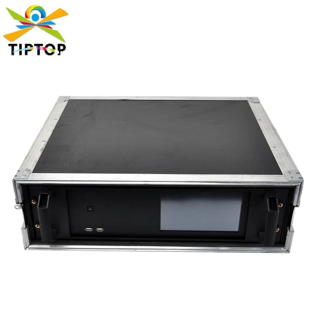 Freeshipping MA Stage Light Controller NPU DMX Recorder Connection Spliter Network Processing Unit FLightcase Pack Linux  System