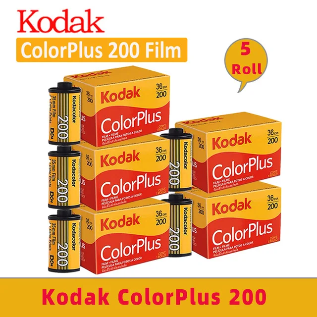 KODAK New Packaging GOLD 200 Classic 35mm Film 36 Exposure Per Roll Colour Film For KODAK M35/I60 Film Camera (Expiration: 2027)