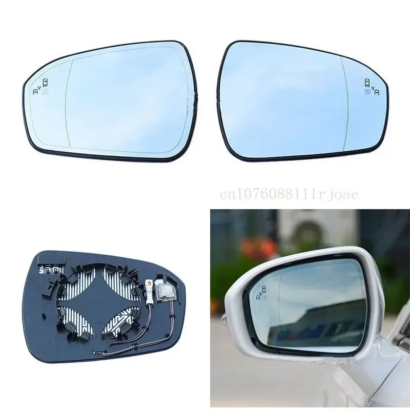 

Auto Heated Blind Spot Warning Wing Rear Mirror Glass for Ford Mondeo 2013 2014 2015 2016 2017 2018