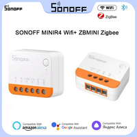 SONOFF MINIR4 ZBMINI Extreme Wi-Fi/Zigbee MINI Smart Switch EWeLink APP Remote Control Control Detach Relay Mode Smart Switch