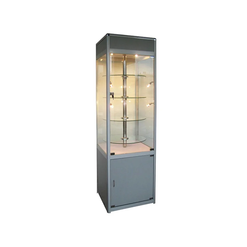 2025customized.Customized glass vitrine display cabinet sale, frameless glass cabinet display