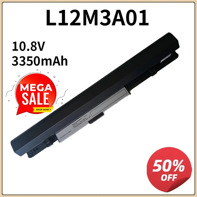 L12M3A01 L12C3A01 L12S3F01 L12M3A01 Laptop Battery for Lenovo IdeaPad S210 S215 for Touch S20-30 High Capacity 3350mAh