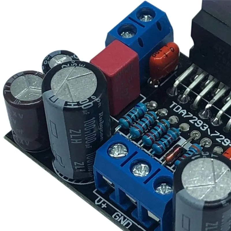 ABGN Tda7293/Tda7294 Mono Amplifier Board 100W Super Power Rear Pole Ultra-Wide Power Supply Dual Ac 12V to 32V