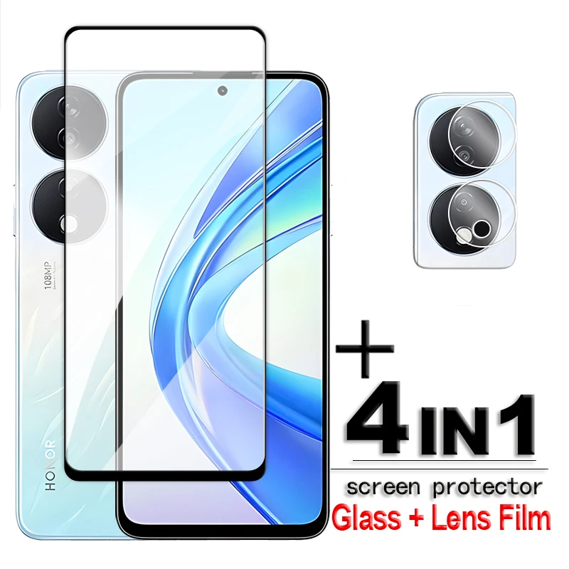 

For Honor X7b 4G Glass Honor X5 X6 X7 X8 X9 X6a X8a X7a X7b Tempered Glass 2.5D Full Cover Screen Protector For Honor X7b Film