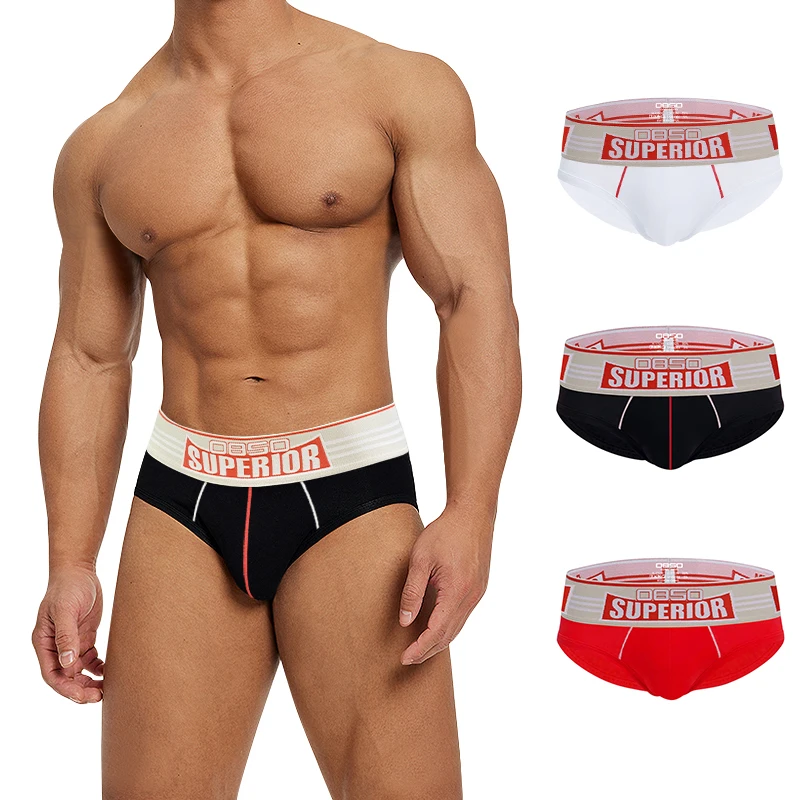 New Sexy Man Underwear Cotton Men Briefs Soft U Convex Male Panties Comfortable Mens Underware Cuecas Slip Hombre