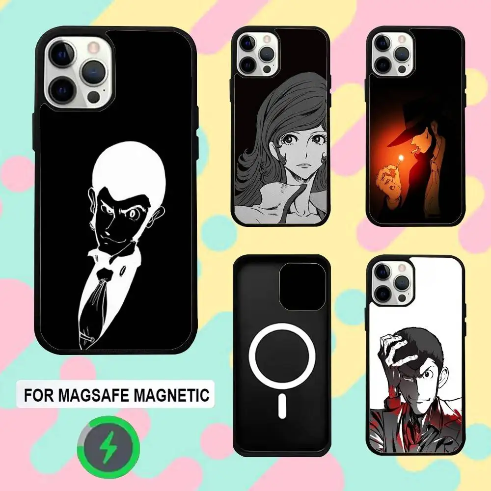 

Phone Case For iPhone 16e,16,15,14,13,12,11,Plus,Pro,Max,Mini L-LupinS The T-Third Magsafe Magnetic Wireless Charging