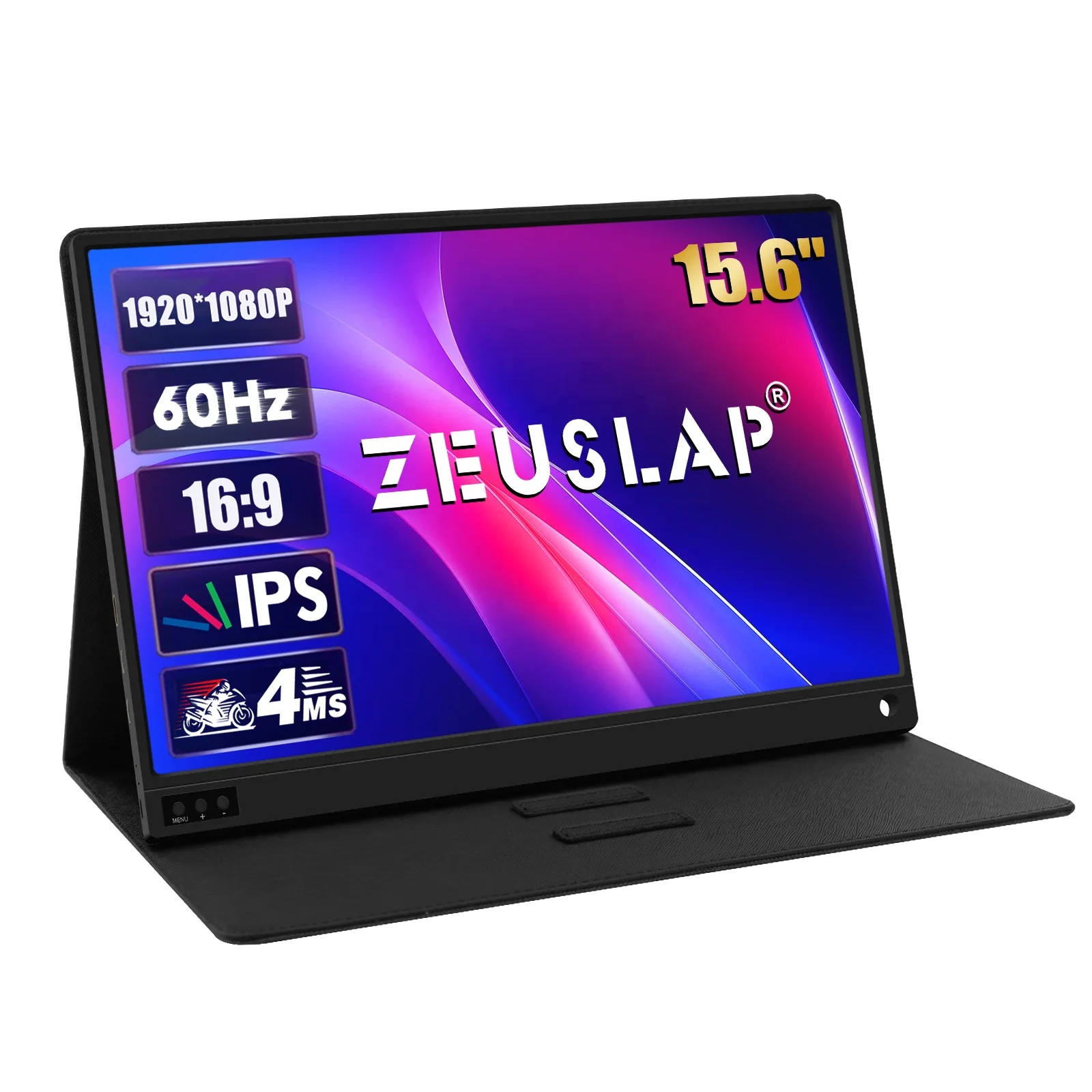 

Portable Monitor LCD 16:9 60Hz 15.6 FHD IPS Travel Display PC Notebook Computer Laptop Phone Display For Xbox Switch PS4