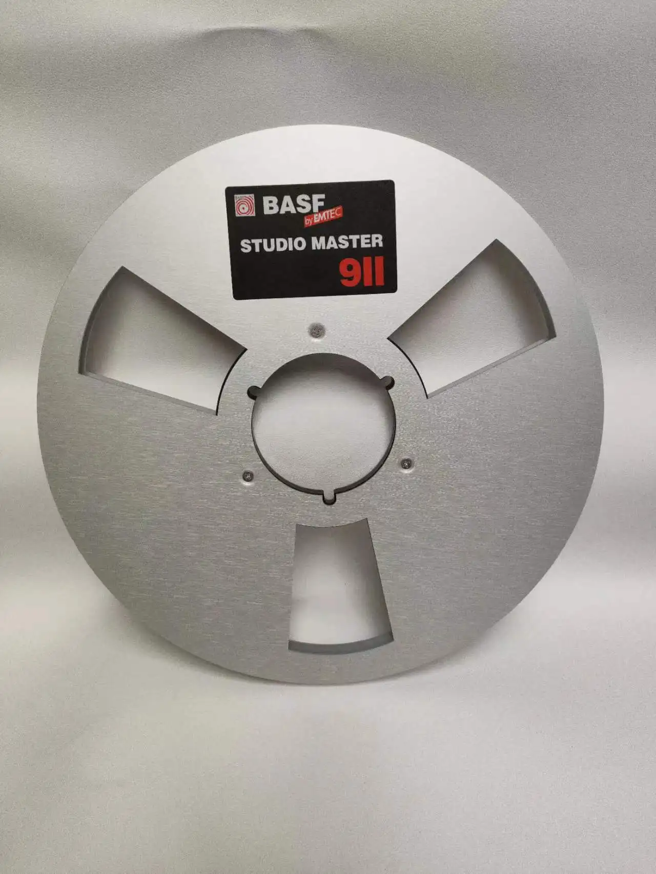 BASF  12-inch reel opener empty aluminum reel tape