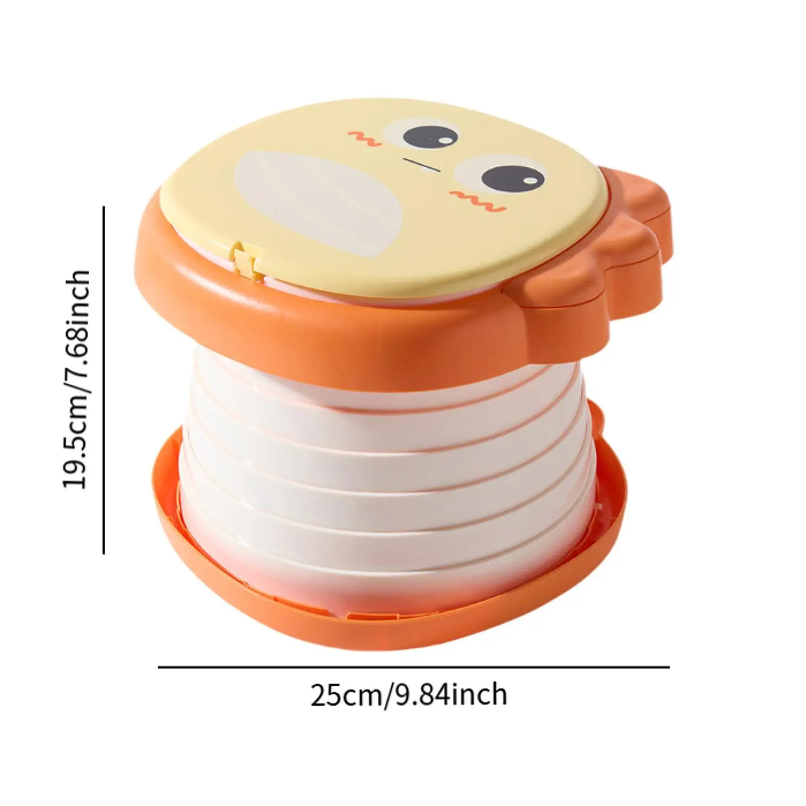 折りたたみトイレトレーニングシート折りたたみ式ノンスリップハンドル付きお手入れ簡単ベビートイレチェア屋外ホームキャンプ車屋内用