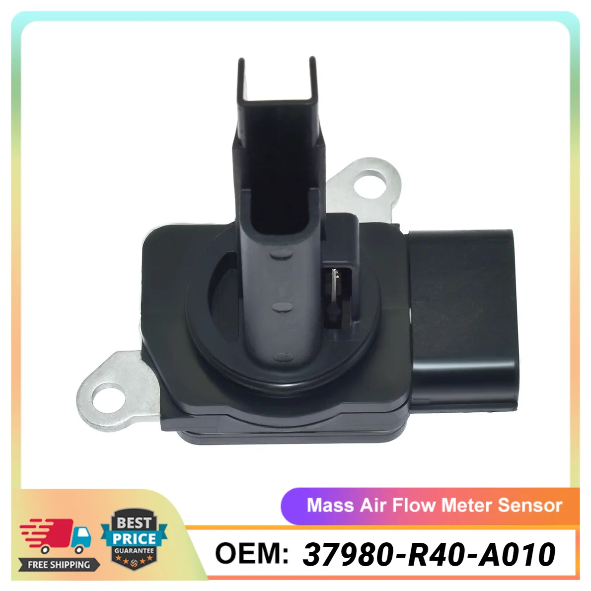 

2009 HONDA ACCORD 2.4L 4-CYLINDER MASS AIR FLOW METER MAF SENSOR 37980-R40-A010