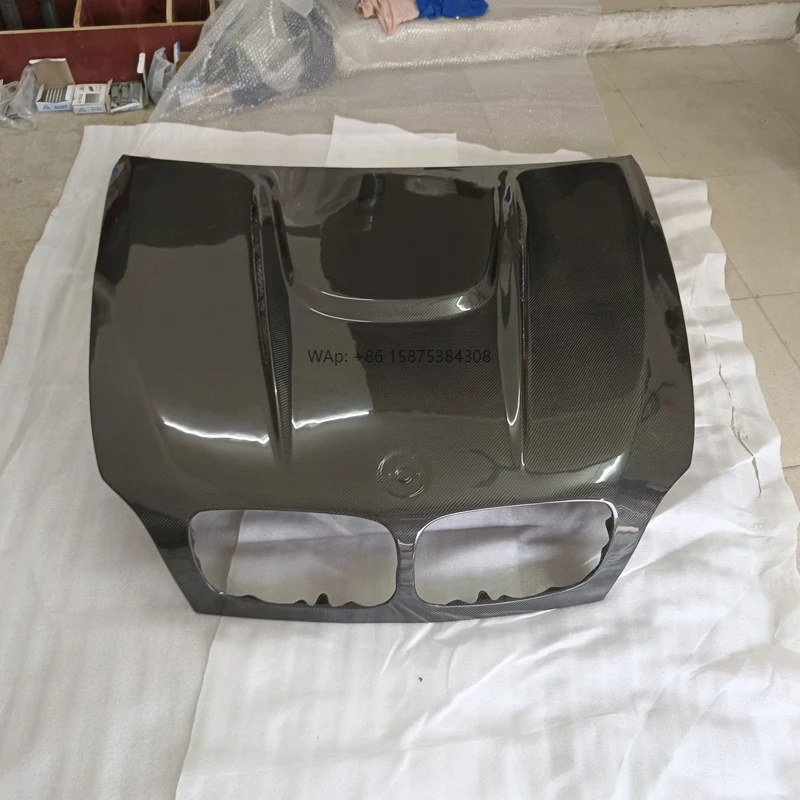 

Передний капот из углеродного волокна V Style X5 E70 X6 E71 для 2006-2013 X5 2008-2014 X6