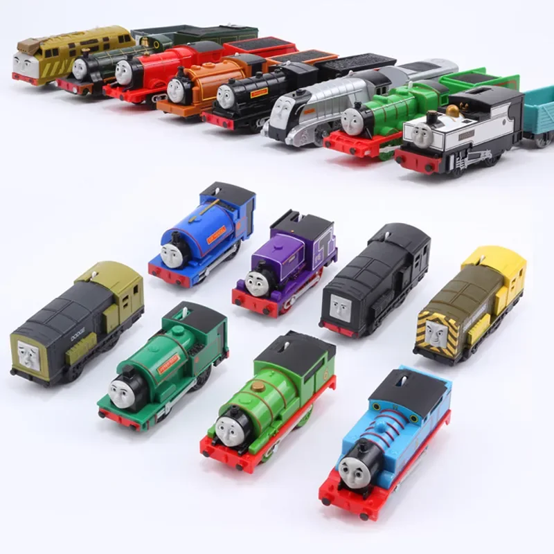 1:43 Thomas und Freund Legierung magnetische Zugstrecke Lokomotive Toby Emily Petcy Entenzug Modell Kinder Junge pädagogisches Spielzeug Geschenk