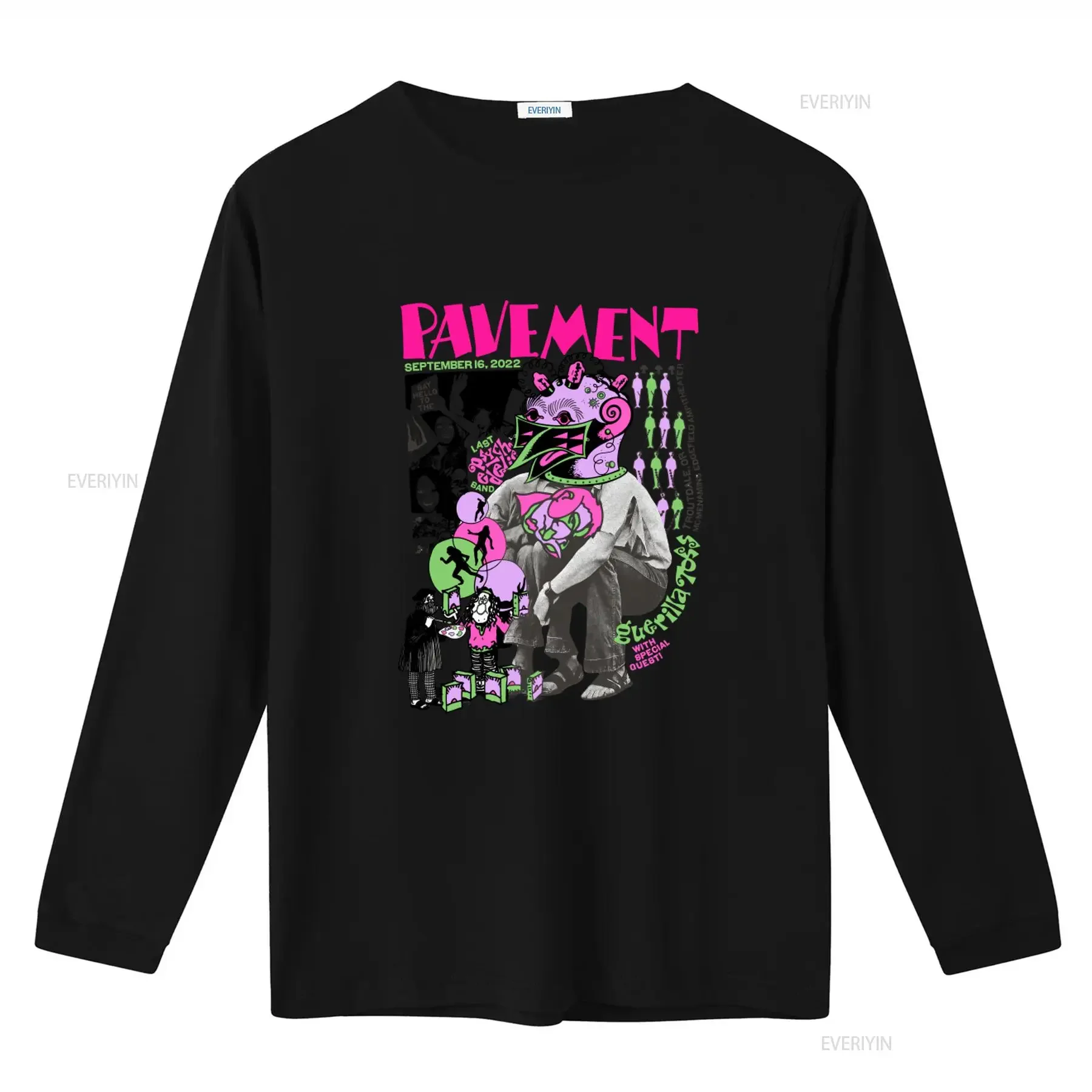 Pavement Us Tour Band Concert Print T Shirt for Fans All Sizes 2022 Event Souvenir TMB3415 vintage Washed Soft Slightly